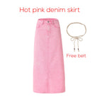 AP SS26 Women Cotton Denim Skirt Elegant