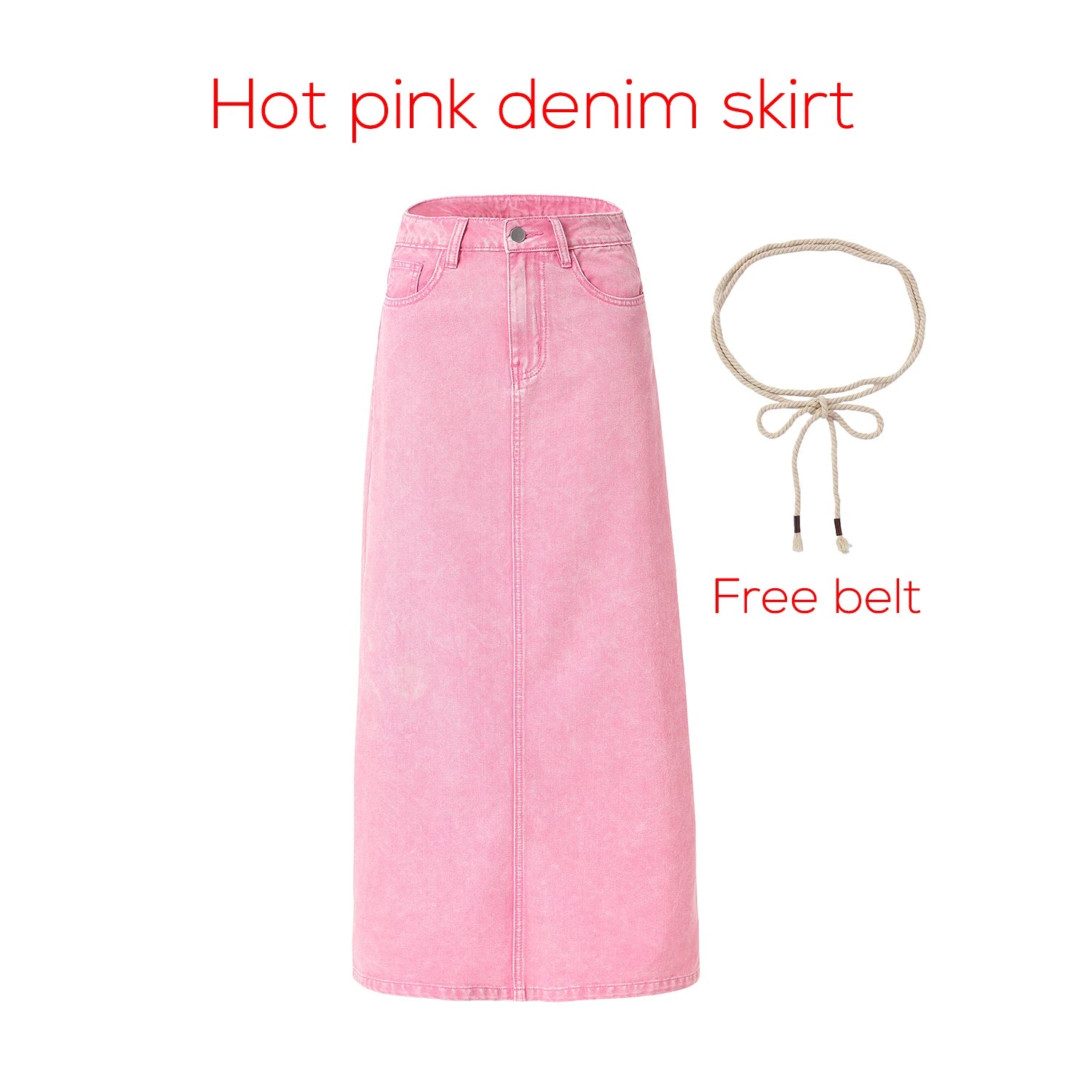 AP SS26 Women Cotton Denim Skirt Elegant