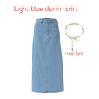 AP SS26 Women Cotton Denim Skirt Elegant