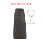 AP SS26 Women Cotton Denim Skirt Elegant